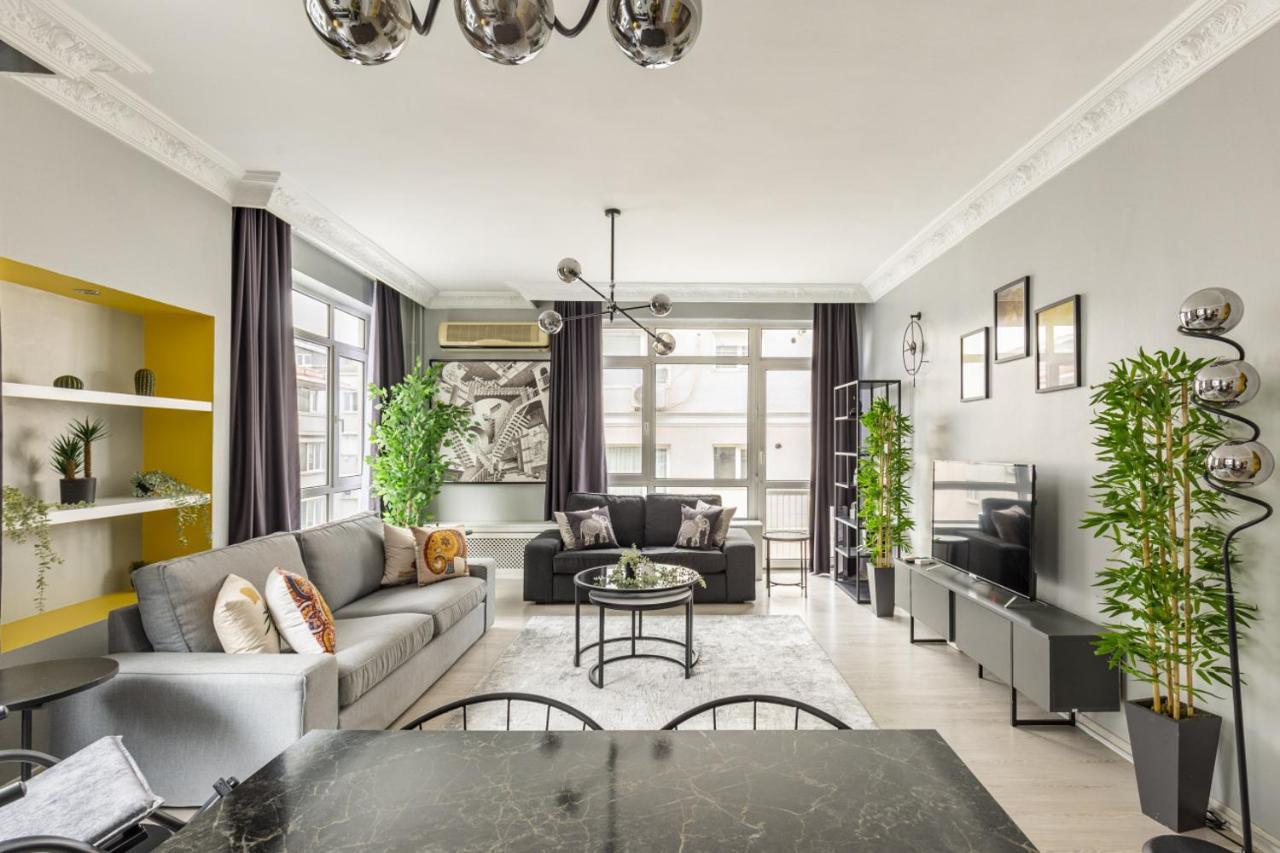 Bohemian Flat In Nisantasi With Central Location 伊斯坦布尔 外观 照片